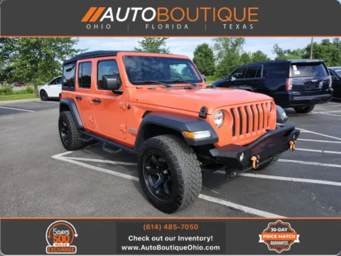 Unknown 2018 Jeep Wrangler Unlimited Sport for sale in Columbus, OH