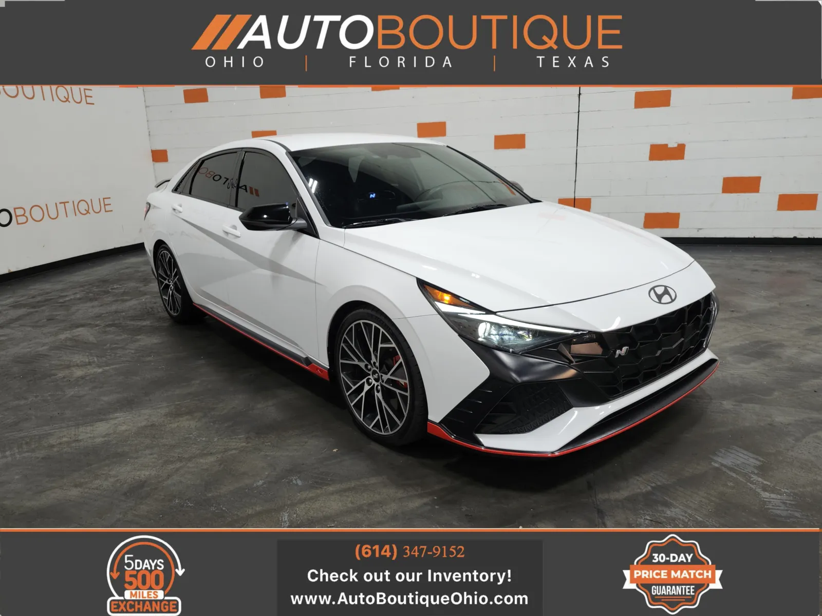 White 2022 Hyundai Elantra N for sale in Columbus, OH