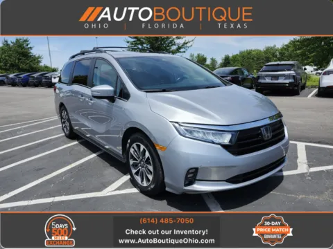 Silver 2021 Honda Odyssey EX-L for sale in Columbus, OH