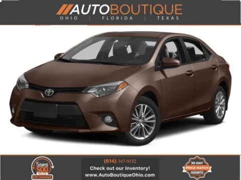 Black 2014 Toyota Corolla LE for sale in Columbus, OH