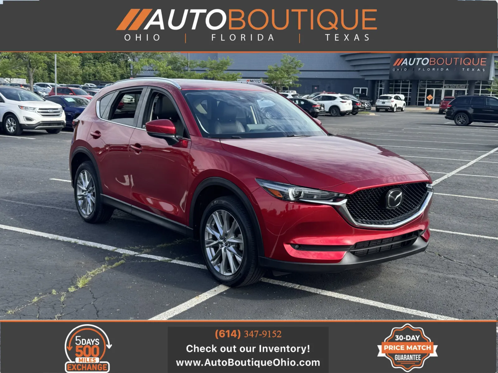 Red 2021 Mazda CX-5 Grand Touring Reserve for sale in Columbus, OH