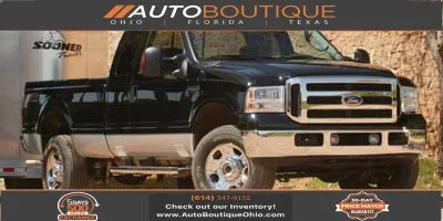 Black 2007 Ford Super Duty F-250 XLT for sale in Columbus, OH