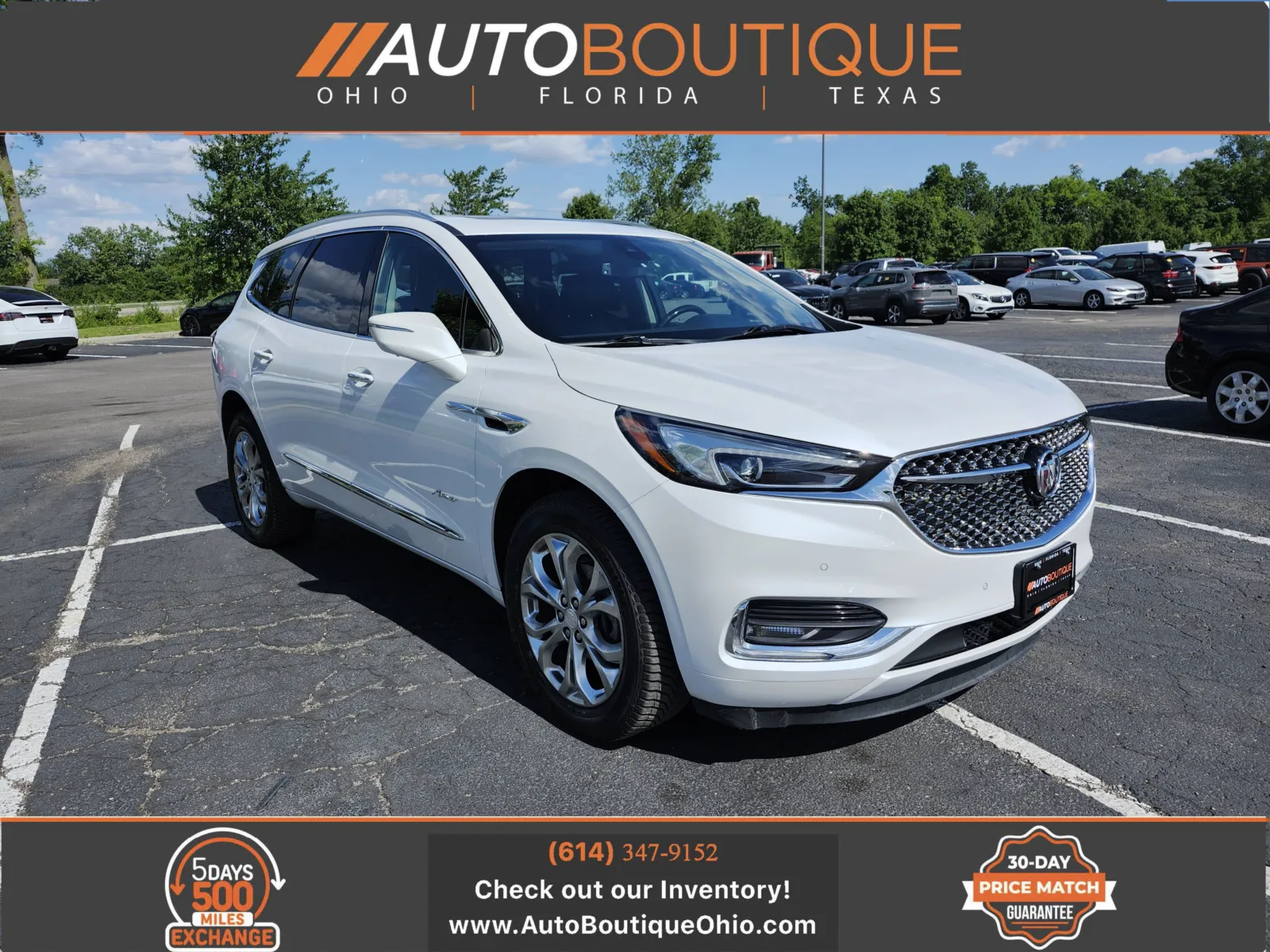 White 2020 Buick Enclave Avenir for sale in Columbus, OH