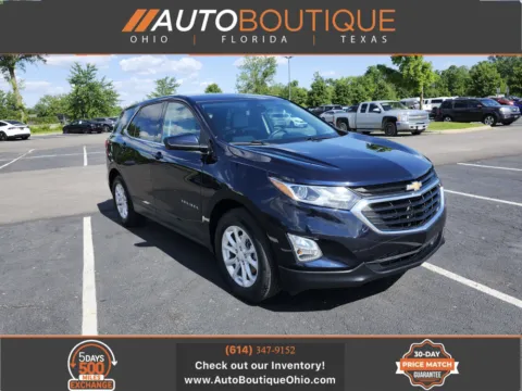 Blue 2020 Chevrolet Equinox LT for sale in Columbus, OH