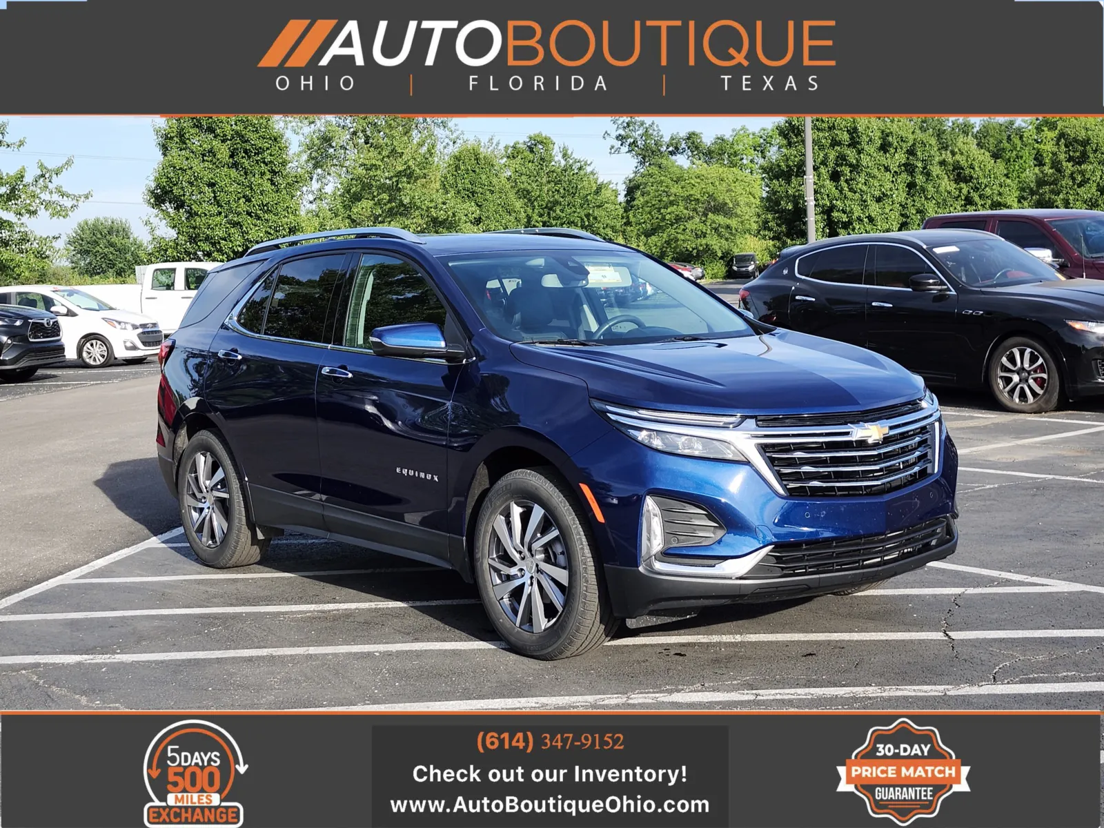 Blue 2023 Chevrolet Equinox Premier for sale in Columbus, OH