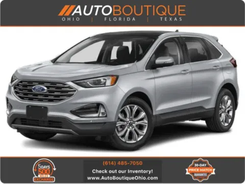 Blue 2024 Ford Edge Titanium for sale in Columbus, OH