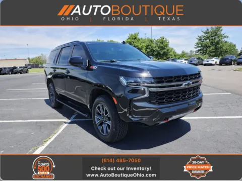 Black 2021 Chevrolet Tahoe Z71 for sale in Columbus, OH