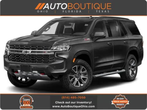 Black 2021 Chevrolet Tahoe Z71 for sale in Columbus, OH