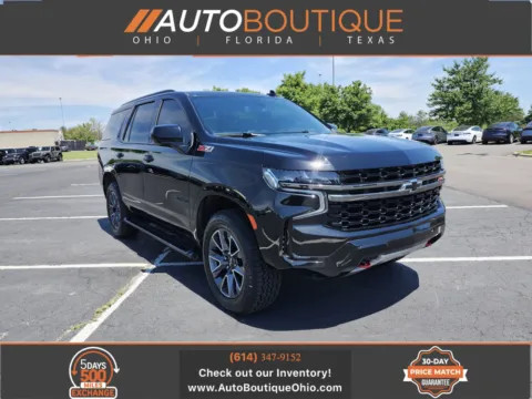 Black 2021 Chevrolet Tahoe Z71 for sale in Columbus, OH