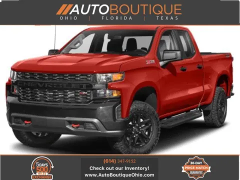 White 2020 Chevrolet Silverado 1500 Custom Trail Boss for sale in Columbus, OH