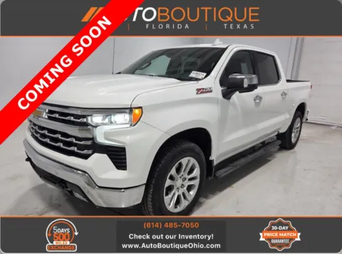 White 2023 Chevrolet Silverado 1500 LTZ for sale in Columbus, OH