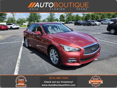 Red 2015 INFINITI Q50 Premium for sale in Columbus, OH