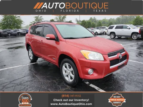 Red 2011 Toyota RAV4 Ltd for sale in Columbus, OH