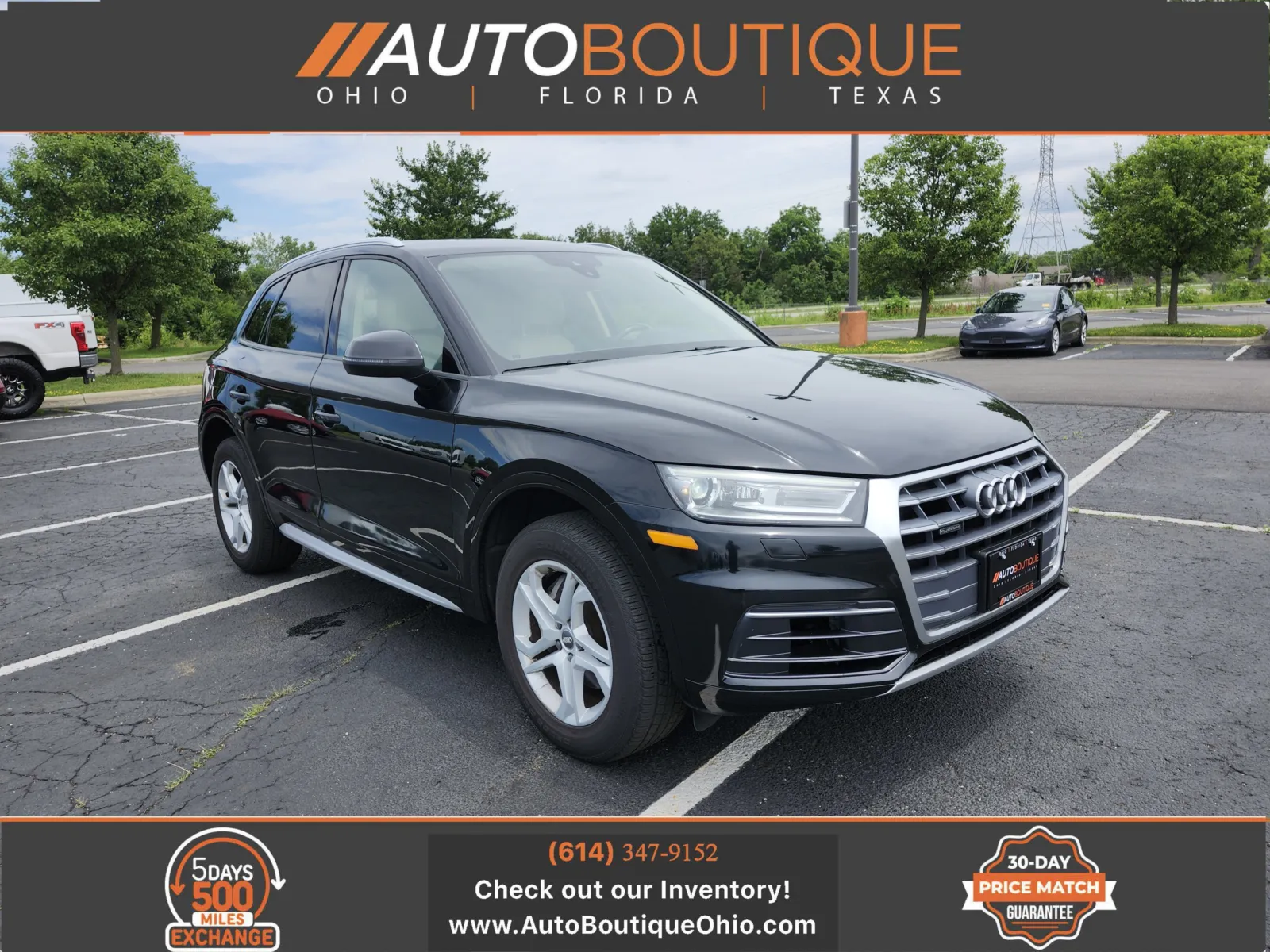 Black 2018 Audi Q5 Premium for sale in Columbus, OH