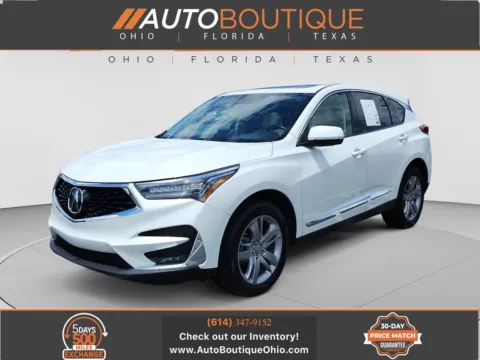 White 2021 Acura RDX w/Advance Package for sale in Columbus, OH