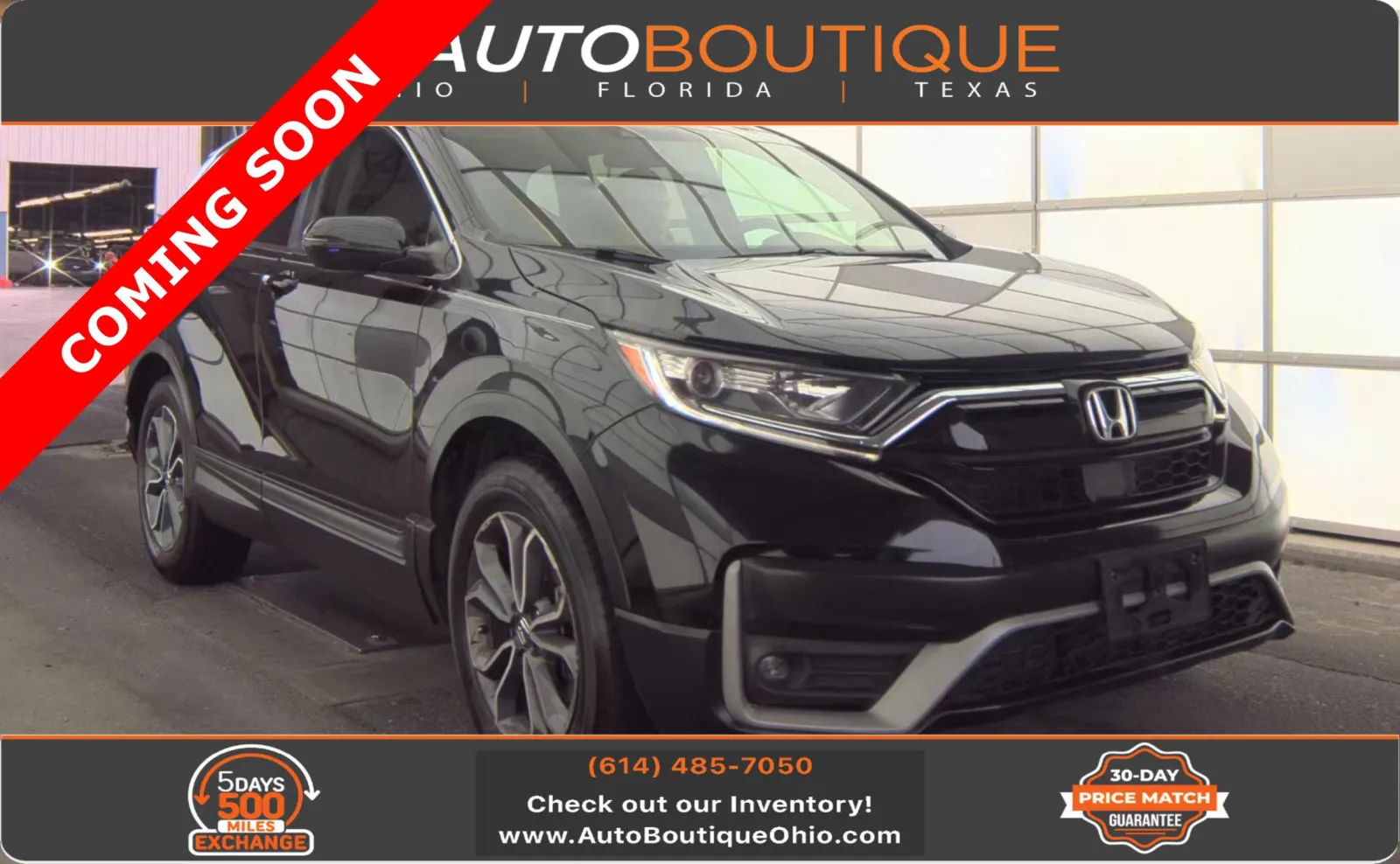 Black 2022 Honda CR-V EX for sale in Columbus, OH