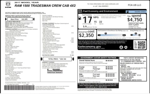 More photos of 2017 Ram 1500 Tradesman at Auto Boutique Ohio, OH