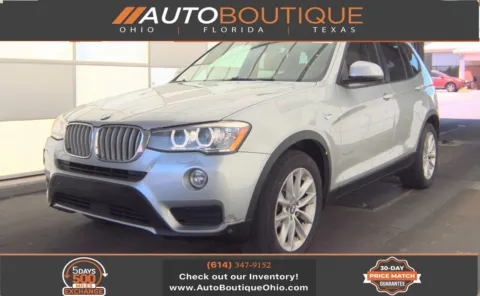Silver 2017 BMW X3 xDrive28i for sale in Columbus, OH