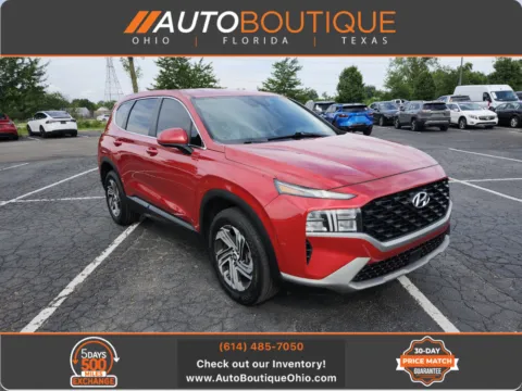 Red 2022 Hyundai Santa Fe SE for sale in Columbus, OH