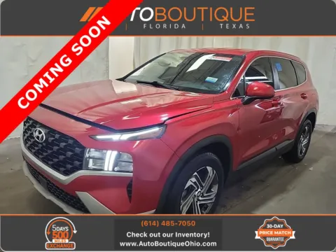 Red 2022 Hyundai Santa Fe SE for sale in Columbus, OH