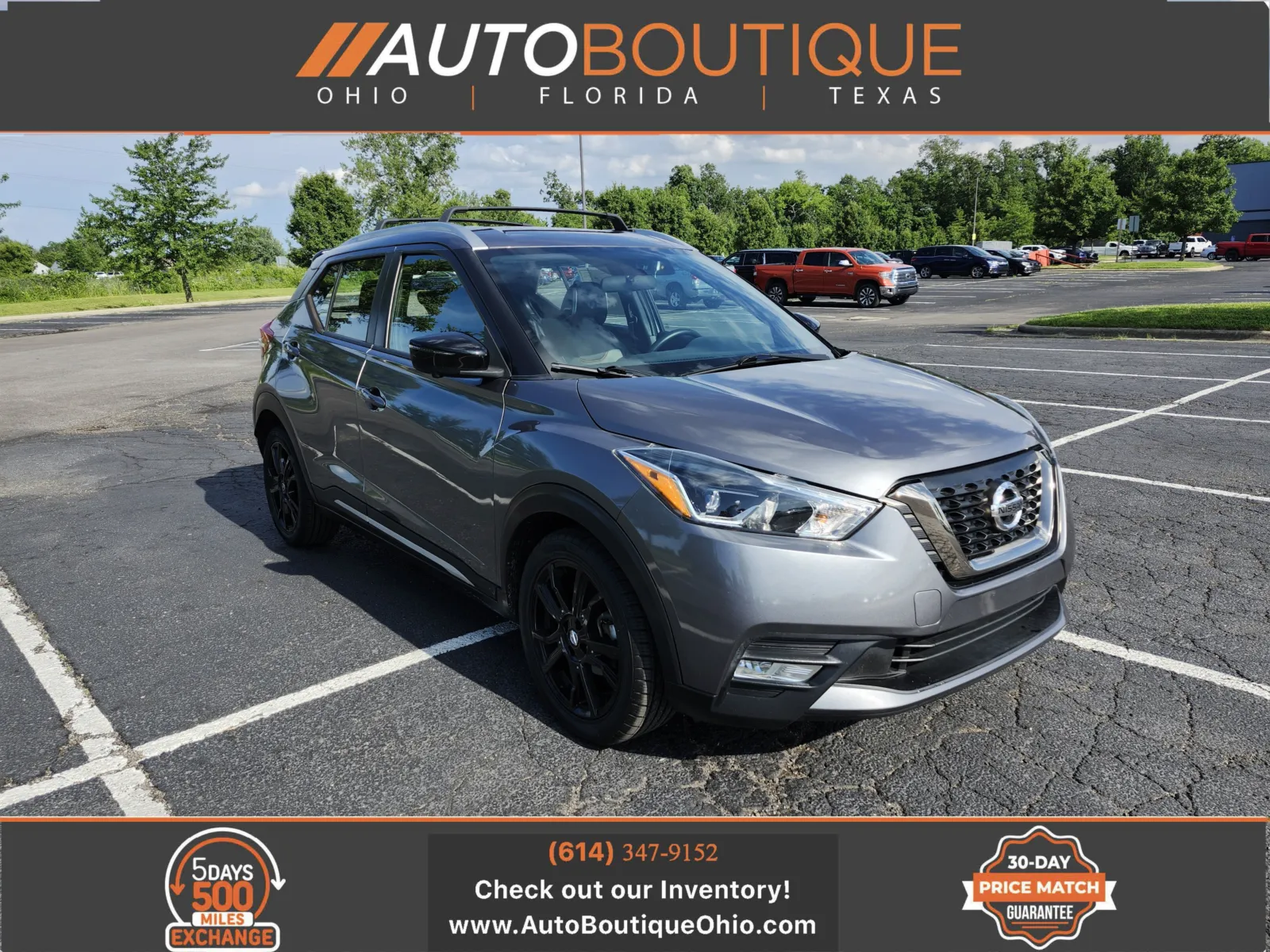 Gray 2019 Nissan Kicks SR for sale in Columbus, OH