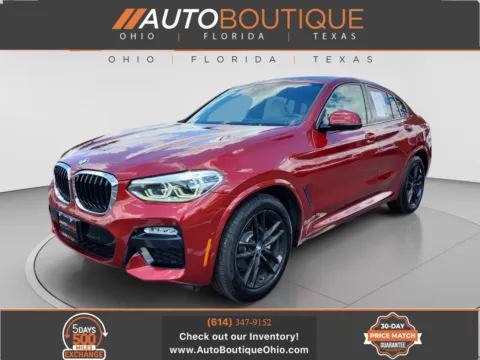 Red 2019 BMW X4 xDrive30i for sale in Columbus, OH