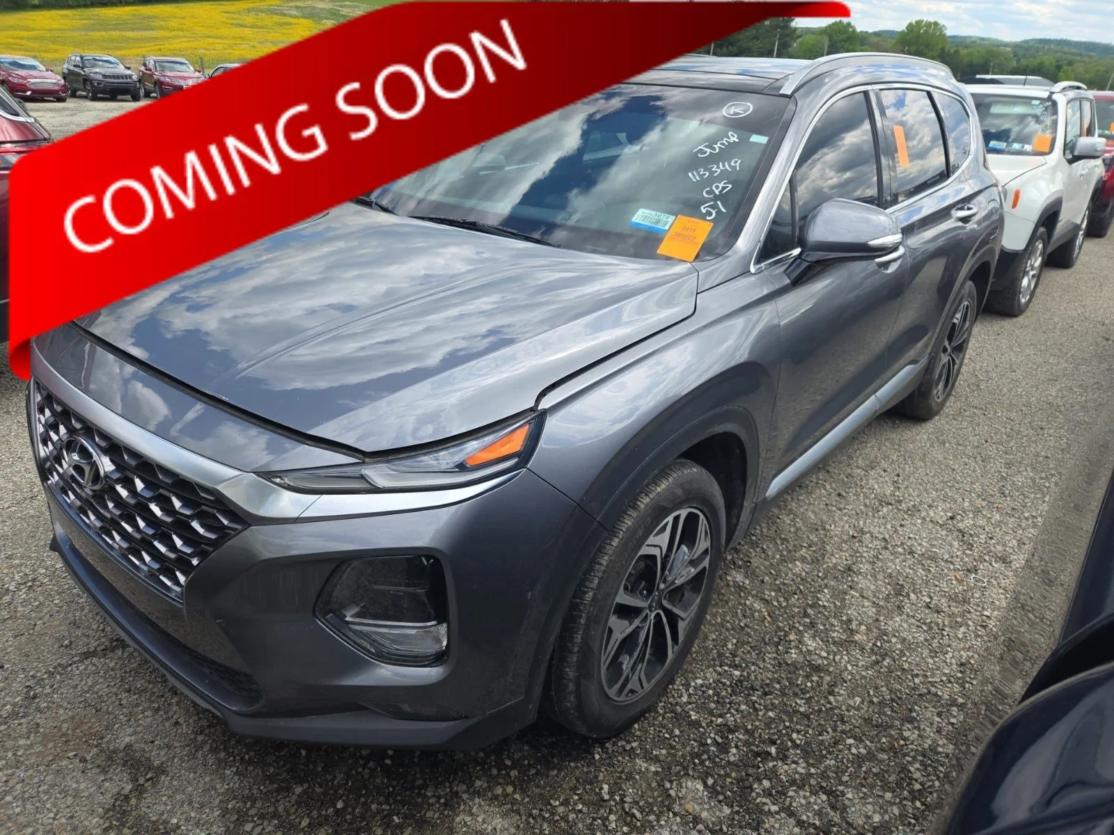Gray 2019 Hyundai Santa Fe Limited for sale in Columbus, OH