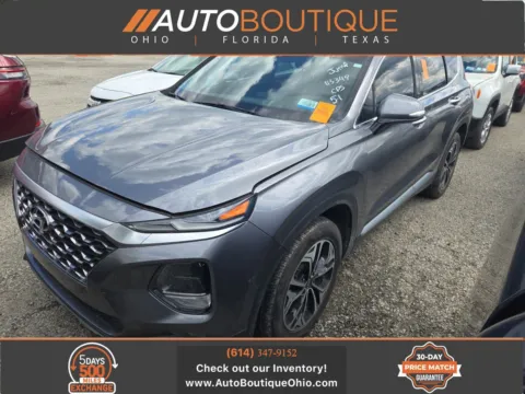 Gray 2019 Hyundai Santa Fe Limited for sale in Columbus, OH