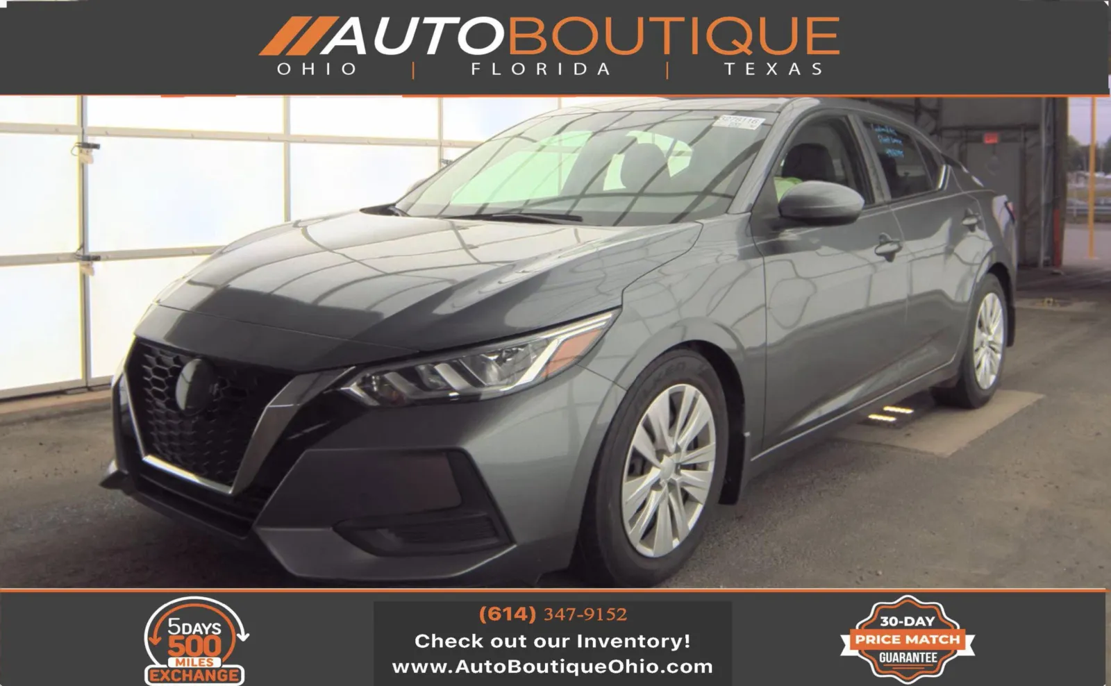 Gray 2020 Nissan Sentra S for sale in Columbus, OH