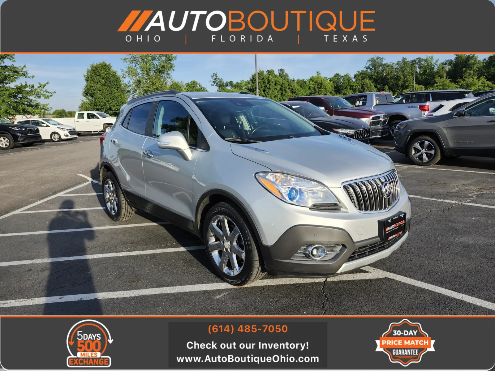 Silver 2016 Buick Encore Premium for sale in Columbus, OH