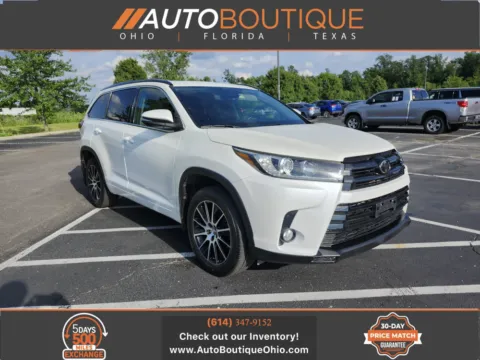 White 2018 Toyota Highlander SE for sale in Columbus, OH