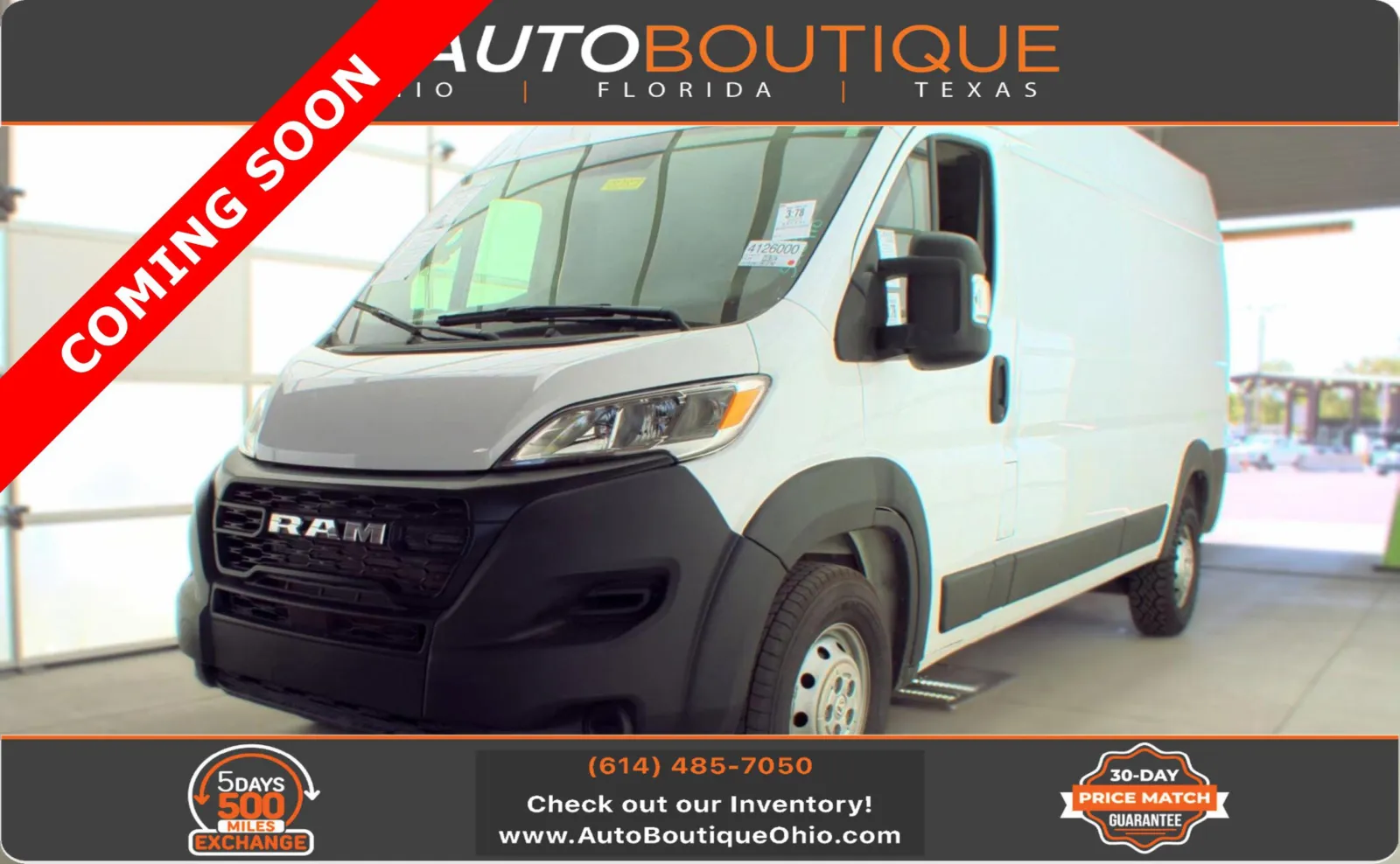 2023 RAM ProMaster 2500 159" WB High Roof's photo