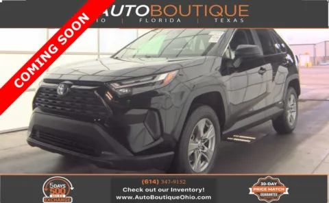 Black 2023 Toyota RAV4 Hybrid LE for sale in Columbus, OH