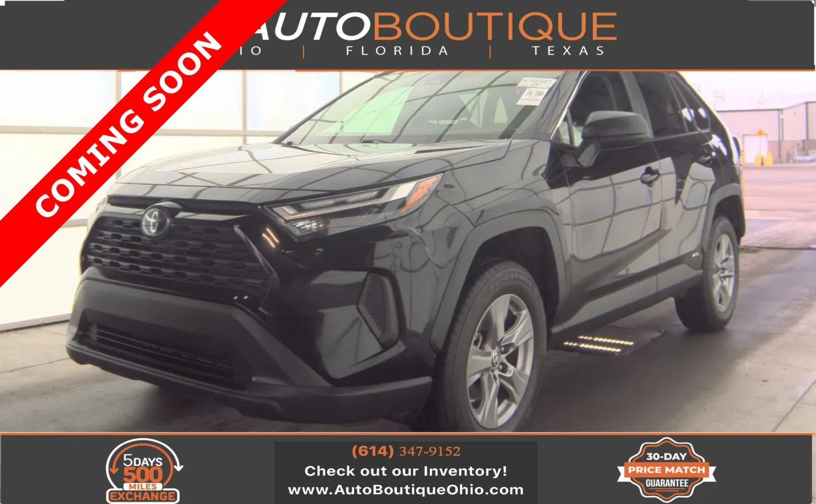 Black 2023 Toyota RAV4 Hybrid LE for sale in Columbus, OH