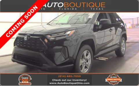 Black 2023 Toyota RAV4 Hybrid LE for sale in Columbus, OH