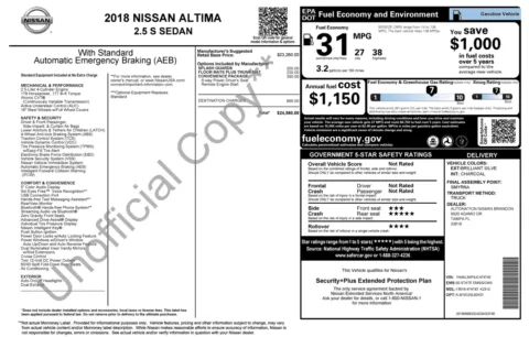 Photos of 2018 Nissan Altima 2.5 S for sale in Columbus, OH at Auto Boutique Ohio