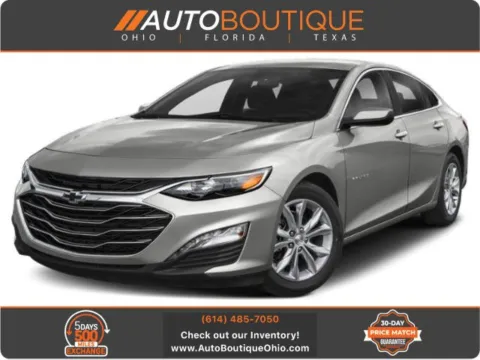 White 2022 Chevrolet Malibu LT for sale in Columbus, OH