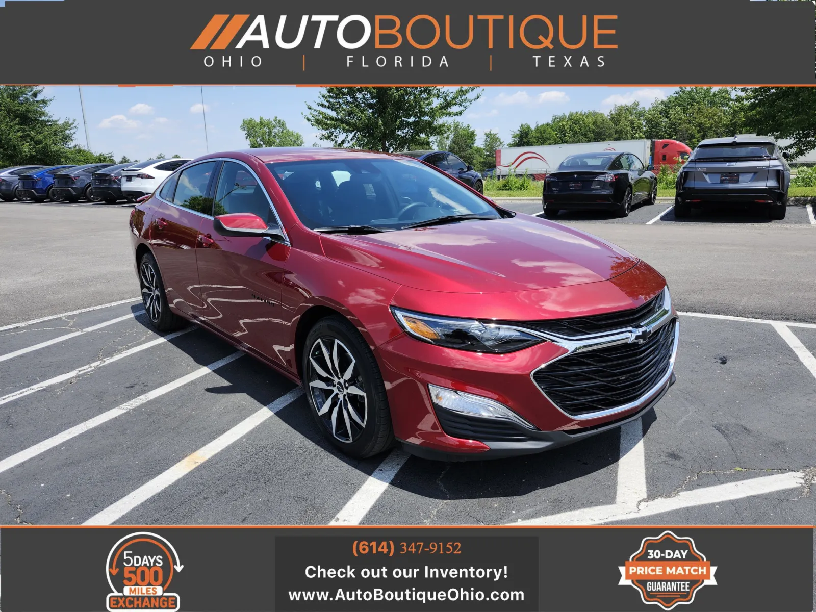 Red 2024 Chevrolet Malibu RS for sale in Columbus, OH