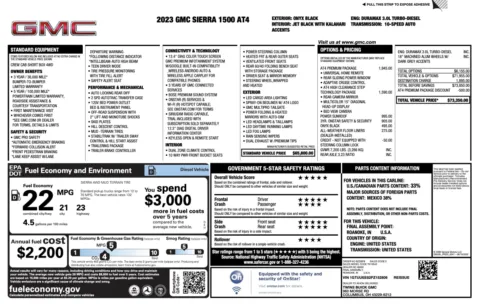 More photos of 2023 GMC Sierra 1500 AT4 at Auto Boutique Ohio, OH