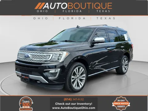 Black 2020 Ford Expedition Platinum for sale in Columbus, OH