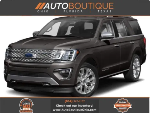 Black 2020 Ford Expedition Platinum for sale in Columbus, OH