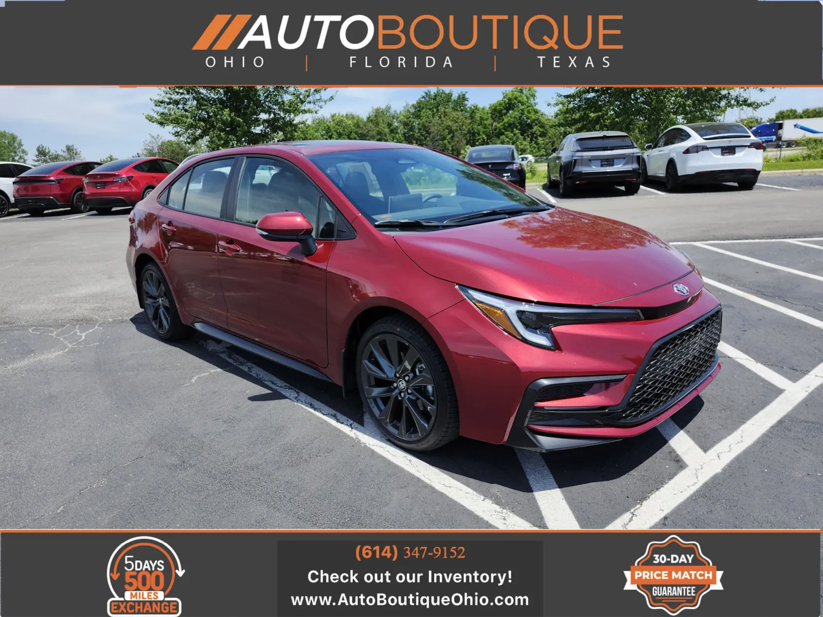 Red 2026 Toyota Corolla XSE for sale in Columbus, OH