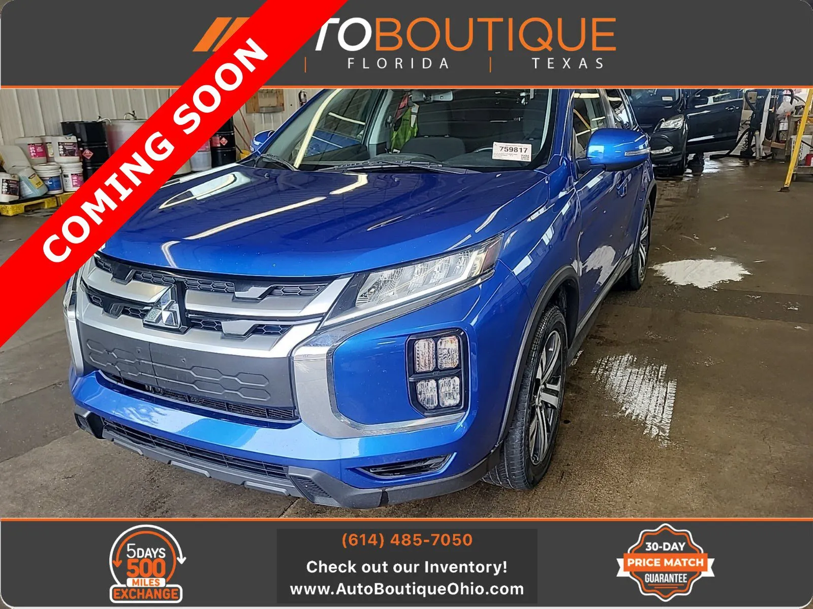 Blue 2021 Mitsubishi Outlander Sport SE for sale in Columbus, OH