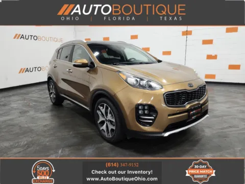 Beige 2017 Kia Sportage SX Turbo for sale in Columbus, OH