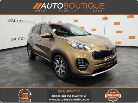 Beige 2017 Kia Sportage SX Turbo for sale in Columbus, OH