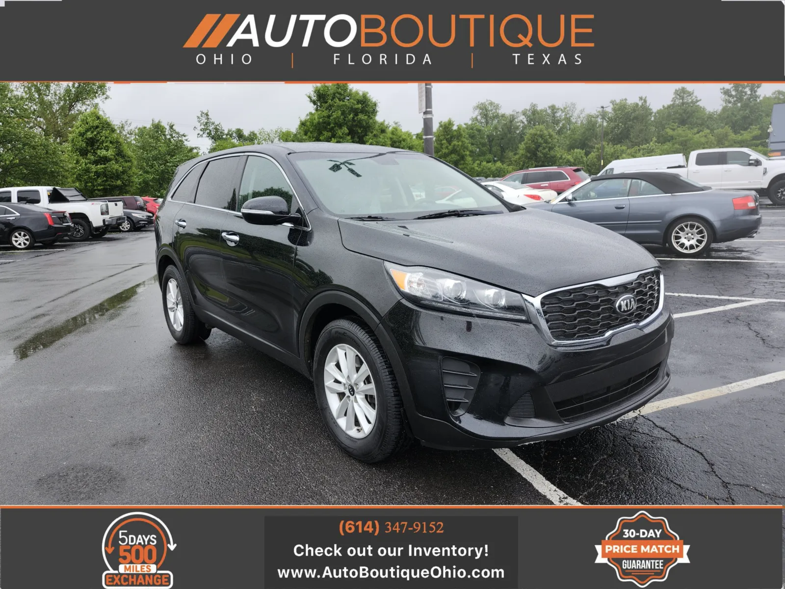 Black 2019 Kia Sorento L for sale in Columbus, OH