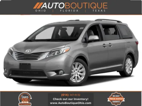 Blue 2015 Toyota Sienna XLE for sale in Columbus, OH
