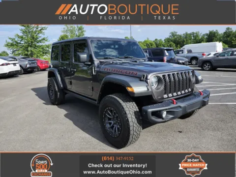 Gray 2021 Jeep Wrangler Unlimited Rubicon for sale in Columbus, OH