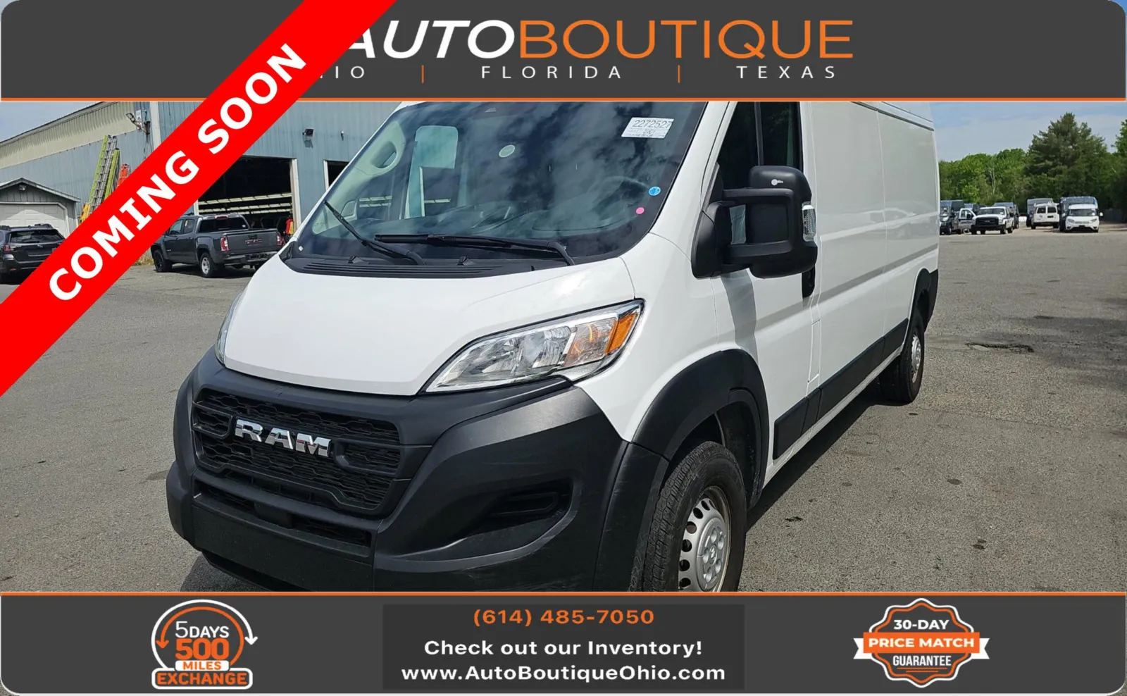 White 2026 Ram ProMaster Cargo Van Tradesman for sale in Columbus, OH