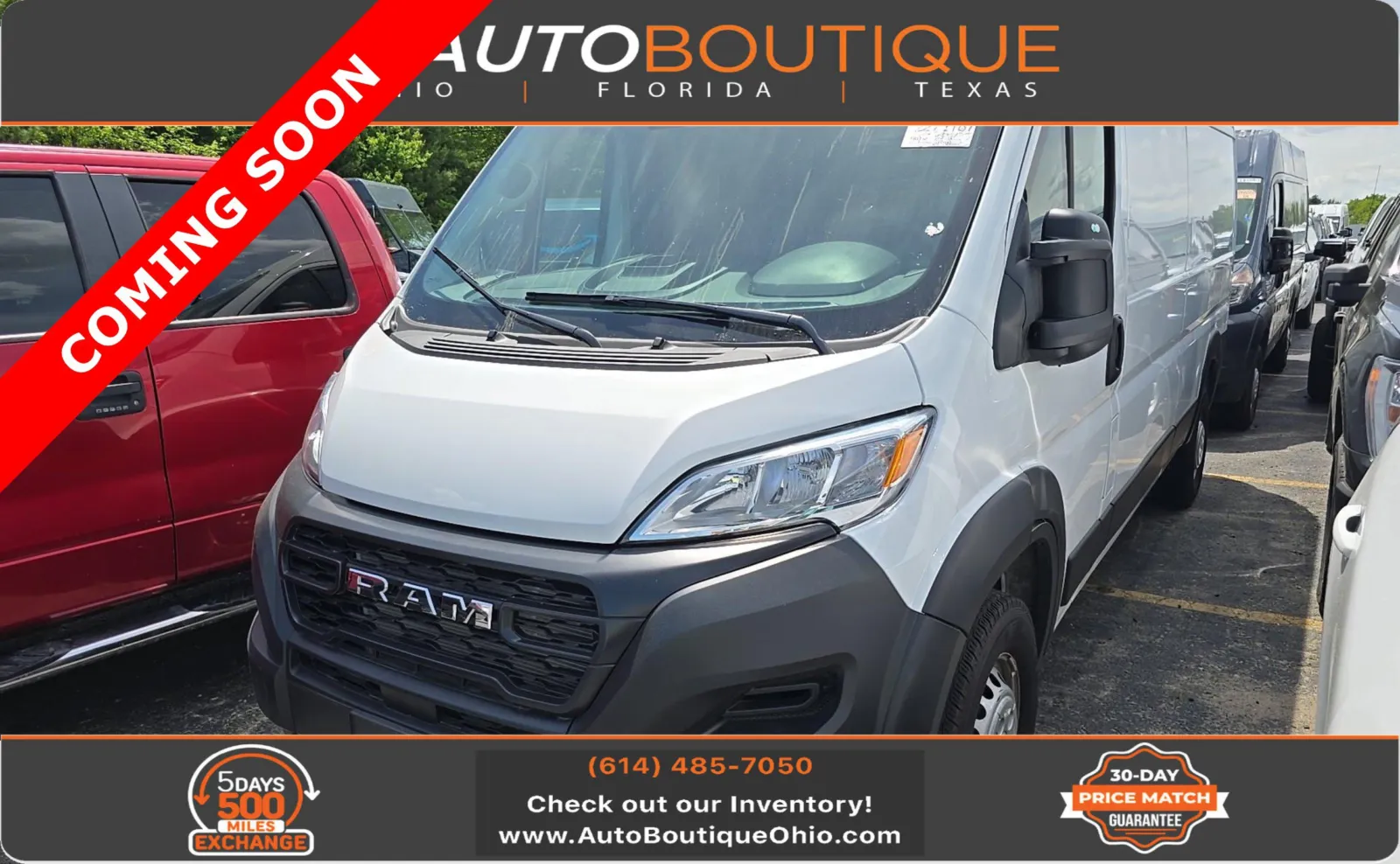 White 2026 Ram ProMaster Cargo Van Tradesman for sale in Columbus, OH